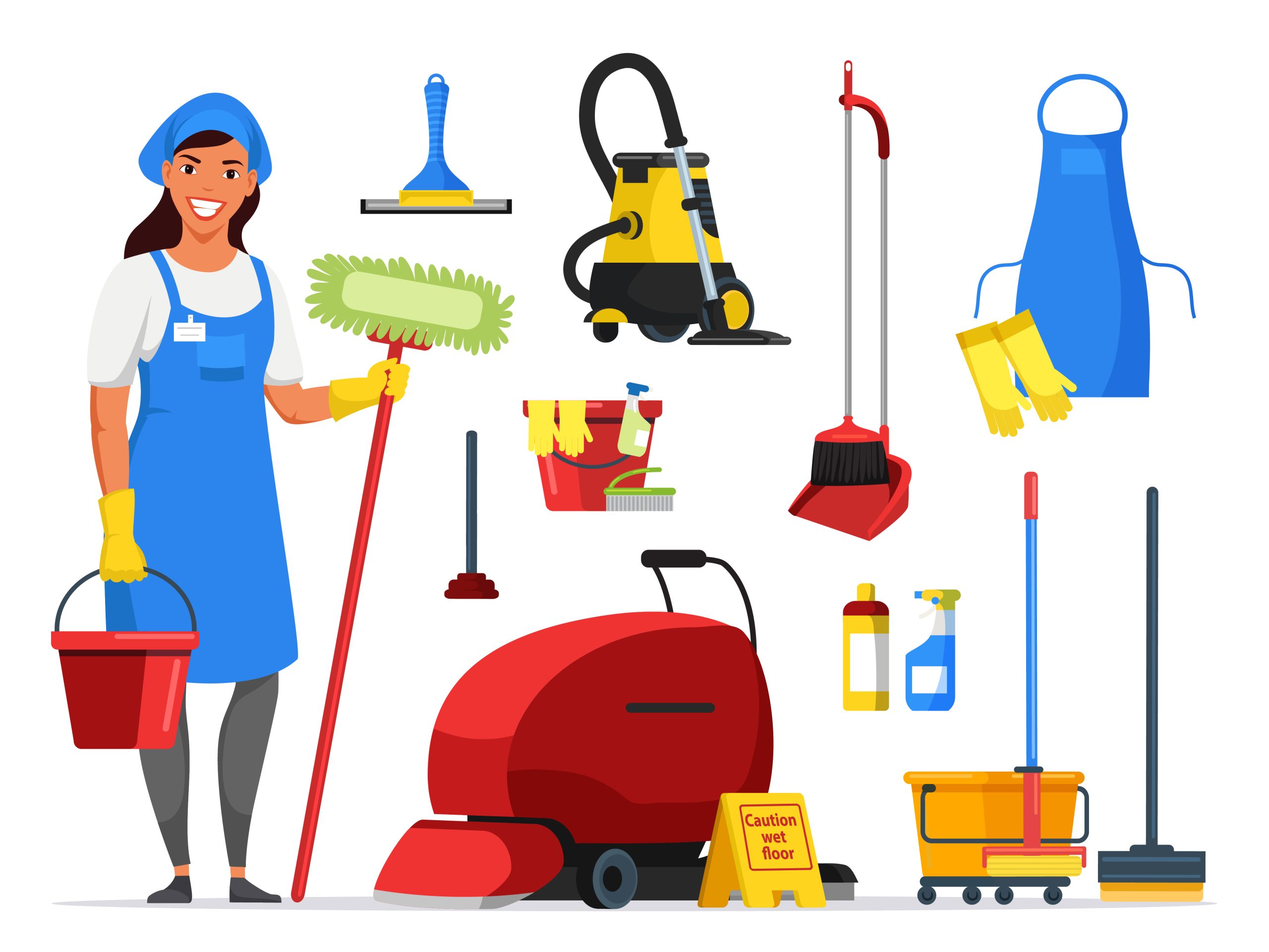 What equipment do I need to start a cleaning business?